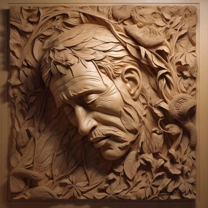 نموذج ثلاثي الأبعاد لآلة CNC 3D Art 